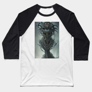 Creepy monster Baseball T-Shirt